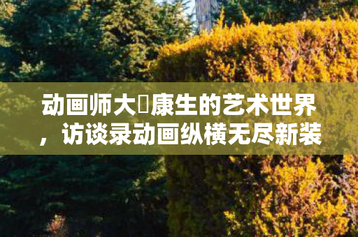 动画师大塢康生的艺术世界，访谈录动画纵横无尽新装版发布探秘