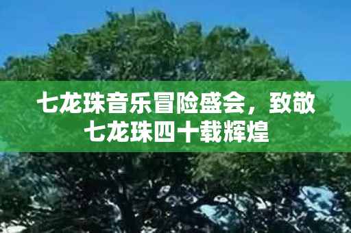 七龙珠音乐冒险盛会，致敬七龙珠四十载辉煌