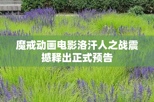 魔戒动画电影洛汗人之战震撼释出正式预告