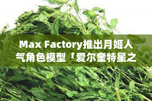 Max Factory推出月姬人气角色模型「爱尔奎特星之内海」的1/8比例珍藏版