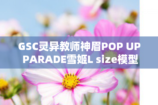 GSC灵异教师神眉POP UP PARADE雪姬L size模型—揭秘神秘魅力的收藏品