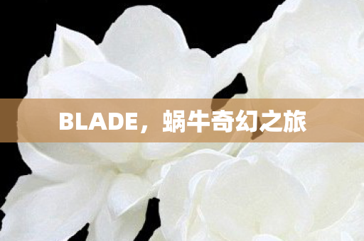 BLADE，蜗牛奇幻之旅