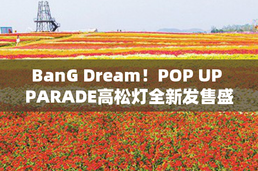 BanG Dream！POP UP PARADE高松灯全新发售盛典
