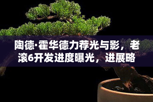 陶德·霍华德力荐光与影，老滚6开发进度曝光，进展略显缓慢