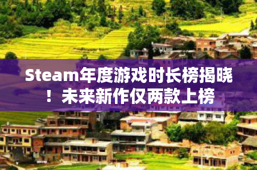 Steam年度游戏时长榜揭晓！未来新作仅两款上榜