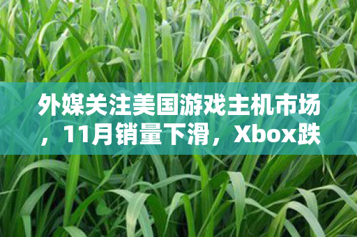 外媒关注美国游戏主机市场，11月销量下滑，Xbox跌幅显著