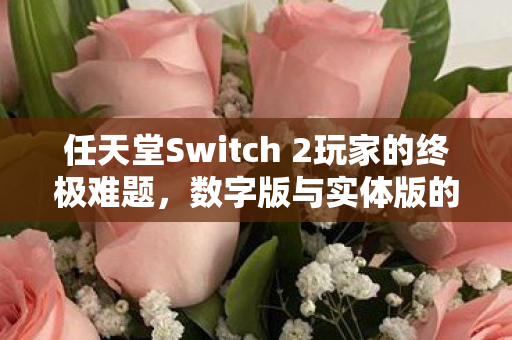 任天堂Switch 2玩家的终极难题，数字版与实体版的选择挑战