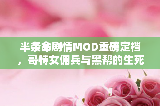 半条命剧情MOD重磅定档，哥特女佣兵与黑帮的生死对决—面目全非的战争