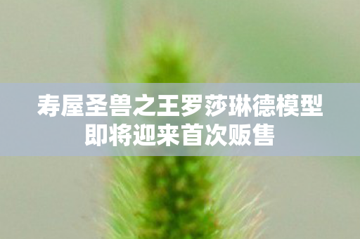 寿屋圣兽之王罗莎琳德模型即将迎来首次贩售