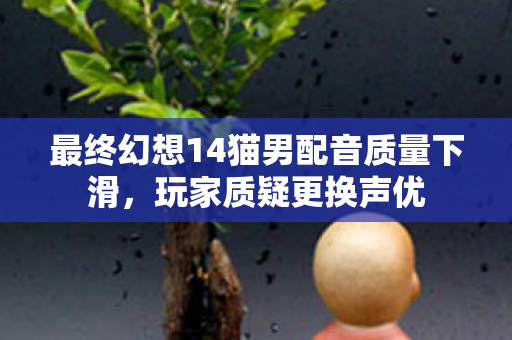 最终幻想14猫男配音质量下滑，玩家质疑更换声优