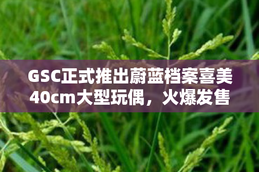 GSC正式推出蔚蓝档案喜美40cm大型玩偶，火爆发售中
