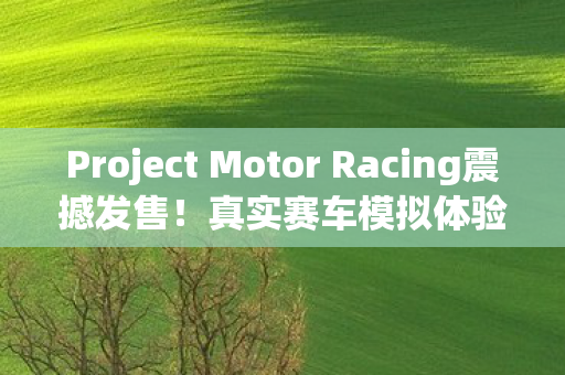 Project Motor Racing震撼发售！真实赛车模拟体验全新呈现，官方宣传片同步首发