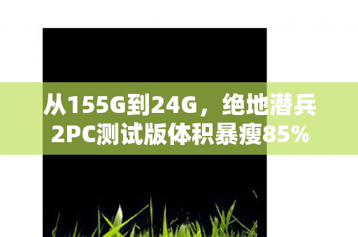 从155G到24G，绝地潜兵2PC测试版体积暴瘦85%