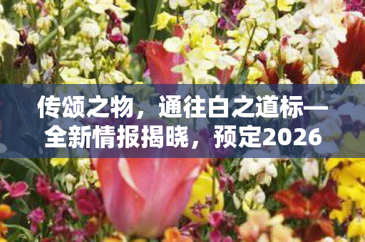 传颂之物，通往白之道标—全新情报揭晓，预定2026年隆重发售