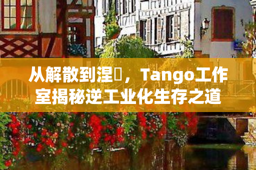 从解散到涅槃，Tango工作室揭秘逆工业化生存之道