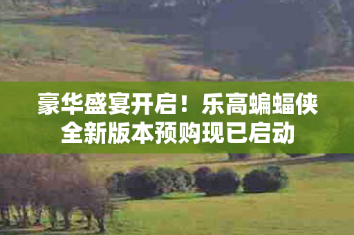 豪华盛宴开启！乐高蝙蝠侠全新版本预购现已启动