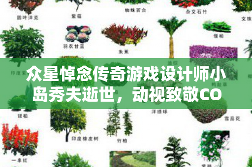 众星悼念传奇游戏设计师小岛秀夫逝世，动视致敬COD之父痛失挚友