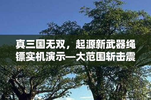 真三国无双，起源新武器绳镖实机演示—大范围斩击震撼登场