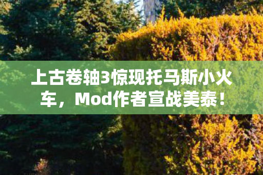 上古卷轴3惊现托马斯小火车，Mod作者宣战美泰！