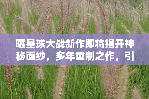 曝星球大战新作即将揭开神秘面纱，多年重制之作，引领科幻新纪元