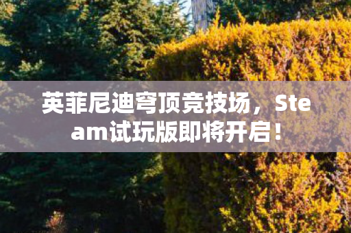 英菲尼迪穹顶竞技场，Steam试玩版即将开启！