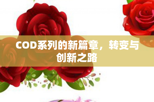 COD系列的新篇章，转变与创新之路