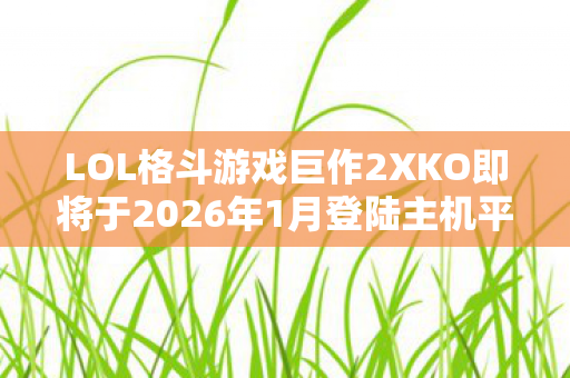 LOL格斗游戏巨作2XKO即将于2026年1月登陆主机平台，免费游玩时代来临！