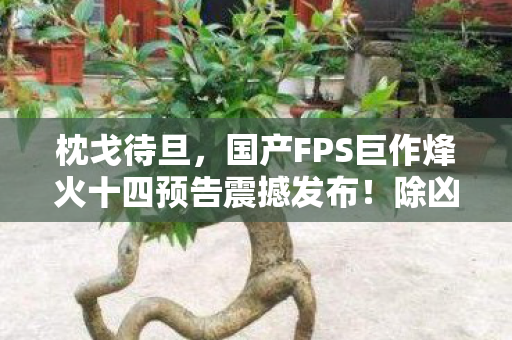 枕戈待旦，国产FPS巨作烽火十四预告震撼发布！除凶去害，战火重燃！