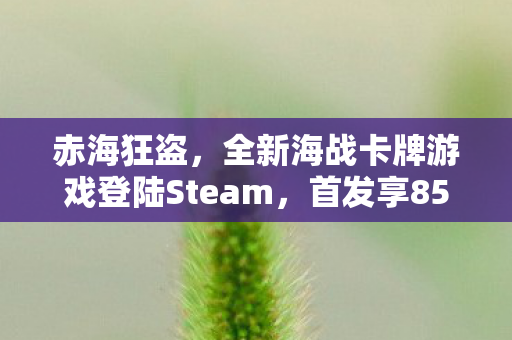 赤海狂盗，全新海战卡牌游戏登陆Steam，首发享85折优惠！