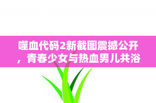 噬血代码2新截图震撼公开，青春少女与热血男儿共浴场景揭秘！