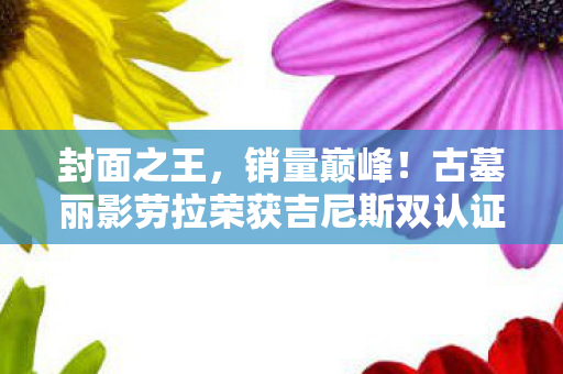 封面之王，销量巅峰！古墓丽影劳拉荣获吉尼斯双认证