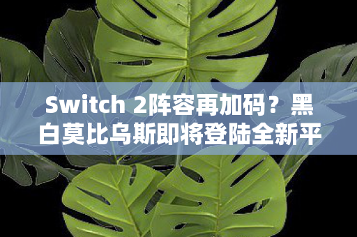Switch 2阵容再加码？黑白莫比乌斯即将登陆全新平台