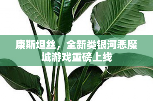 康斯坦丝，全新类银河恶魔城游戏重磅上线