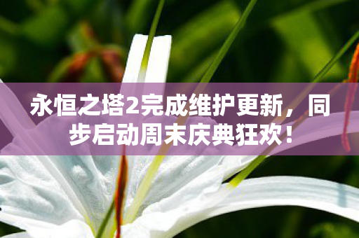 永恒之塔2完成维护更新，同步启动周末庆典狂欢！