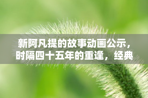 新阿凡提的故事动画公示，时隔四十五年的重逢，经典再现！