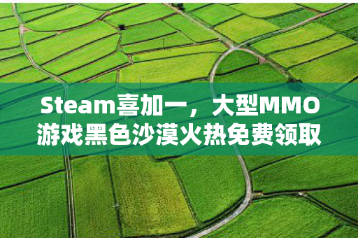 Steam喜加一，大型MMO游戏黑色沙漠火热免费领取！