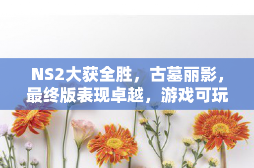 NS2大获全胜，古墓丽影，最终版表现卓越，游戏可玩性超乎想象