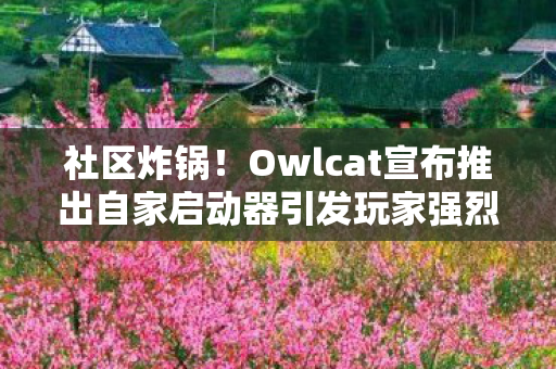 社区炸锅！Owlcat宣布推出自家启动器引发玩家强烈反对