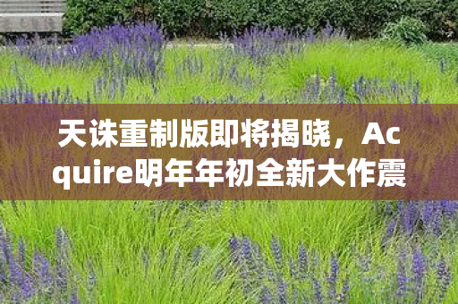 天诛重制版即将揭晓，Acquire明年年初全新大作震撼来袭