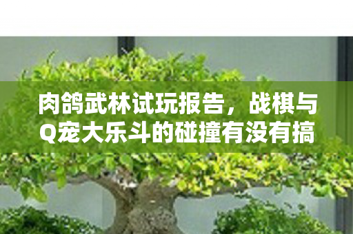 肉鸽武林试玩报告，战棋与Q宠大乐斗的碰撞有没有搞头？