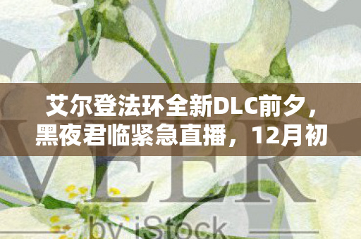 艾尔登法环全新DLC前夕，黑夜君临紧急直播，12月初震撼登场