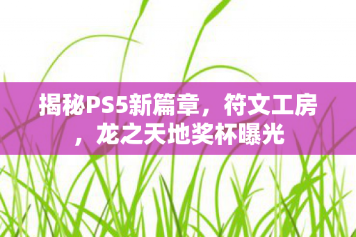 揭秘PS5新篇章，符文工房，龙之天地奖杯曝光