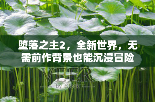 堕落之主2，全新世界，无需前作背景也能沉浸冒险