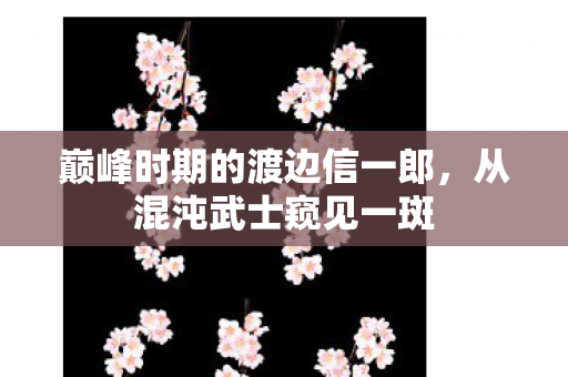 巅峰时期的渡边信一郎，从混沌武士窥见一斑