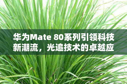 华为Mate 80系列引领科技新潮流，光追技术的卓越应用与暗区突围的生动战场体验