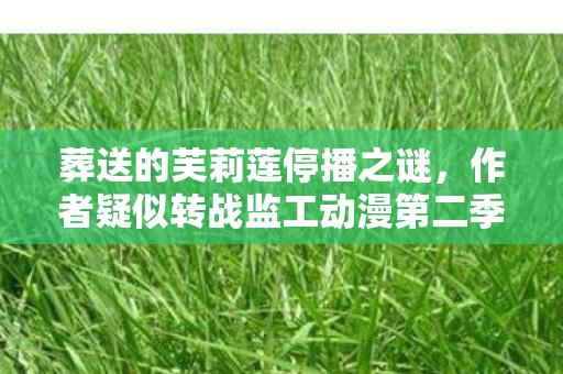 葬送的芙莉莲停播之谜，作者疑似转战监工动漫第二季