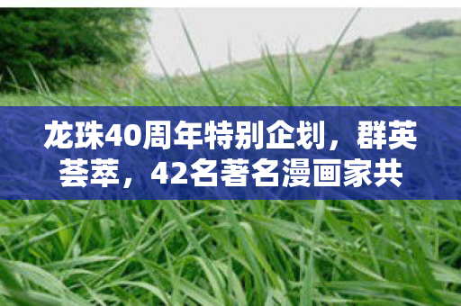 龙珠40周年特别企划，群英荟萃，42名著名漫画家共同致敬