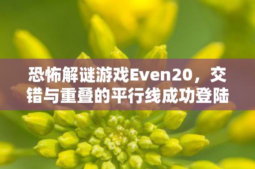 恐怖解谜游戏Even20，交错与重叠的平行线成功登陆Steam平台