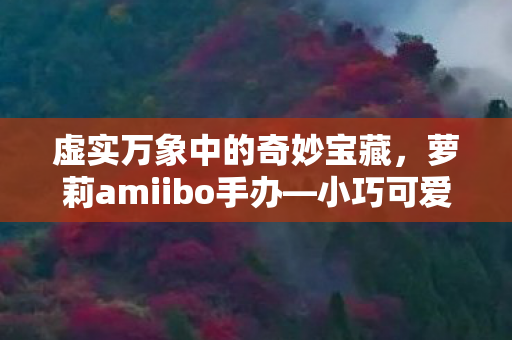 虚实万象中的奇妙宝藏，萝莉amiibo手办—小巧可爱，解锁惊喜福利