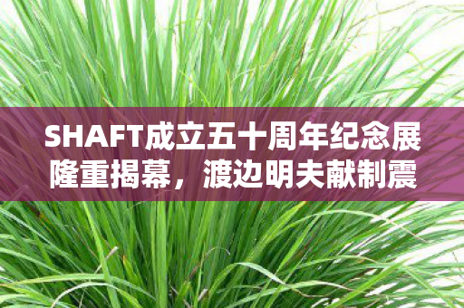 SHAFT成立五十周年纪念展隆重揭幕，渡边明夫献制震撼主视觉图